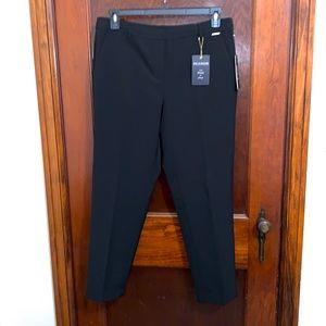 NWT Zac & Rachel Bond 18 Slim Ankle Pant Black